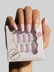 Pink Classic French (Extra Short Almond)