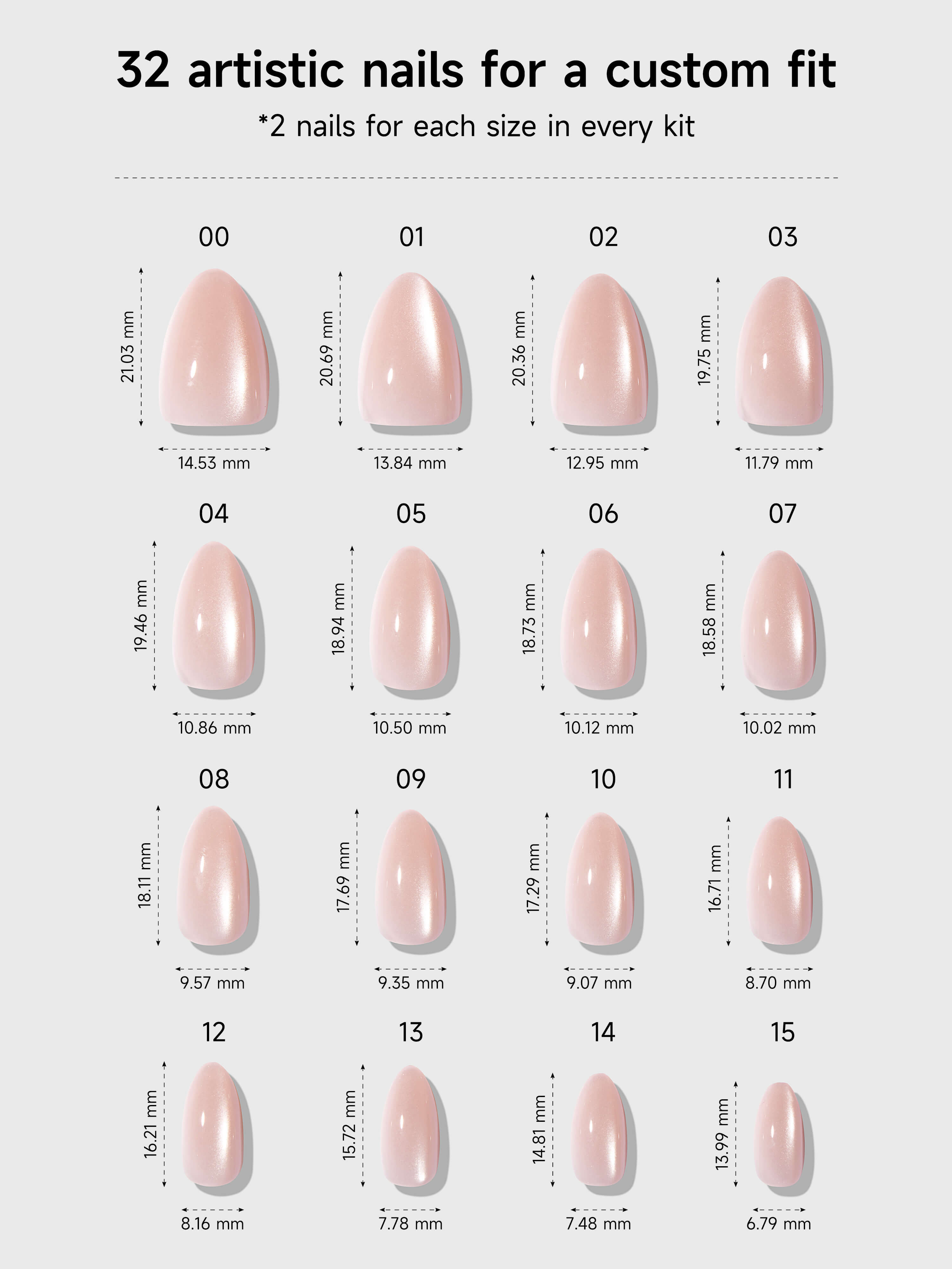 She Wears Crystals on Her Nails
