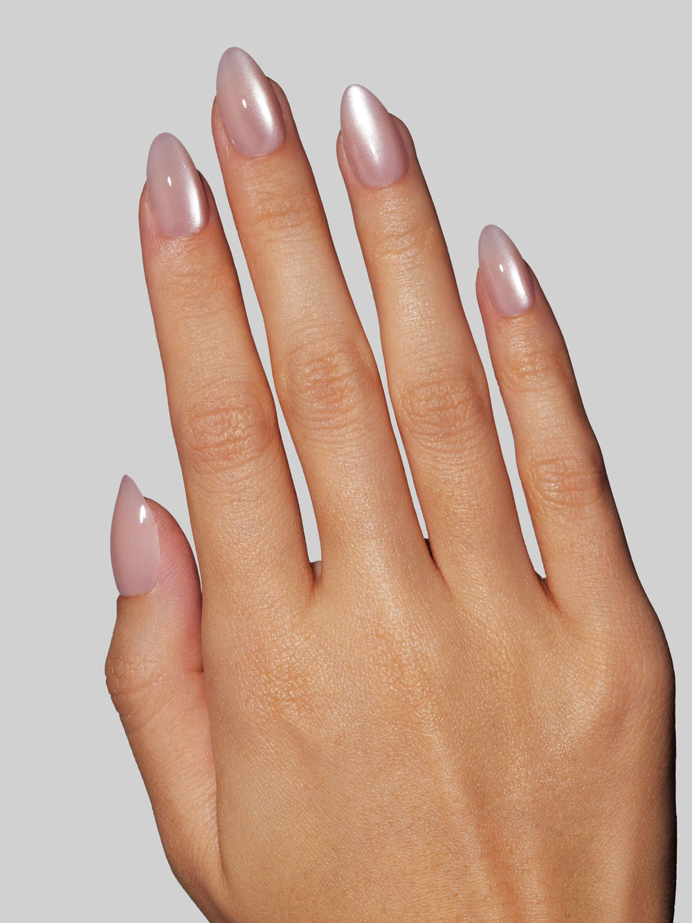She Wears Crystals on Her Nails