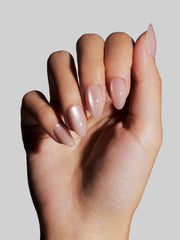 She Wears Crystals on Her Nails